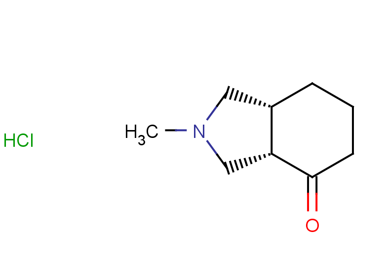 rac-(3aR,7aS)-2-methyl-octahydro-1H-isoindol-4-one hydrochloride, cis