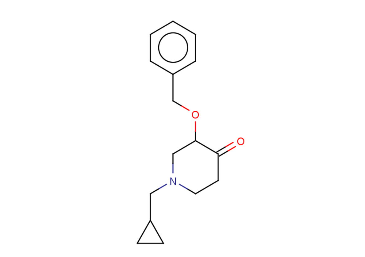 3-(benzyloxy)-1-(cyclopropylmethyl)piperidin-4-one