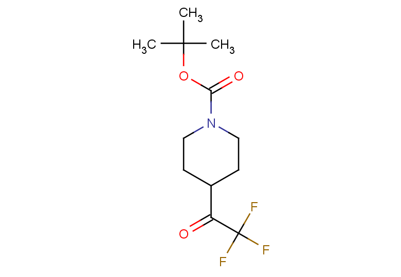 TERT-BUTYL 4-(2,2,2-TRIFLUOROACETYL)PIPERIDINE-1-CARBOXYLATE