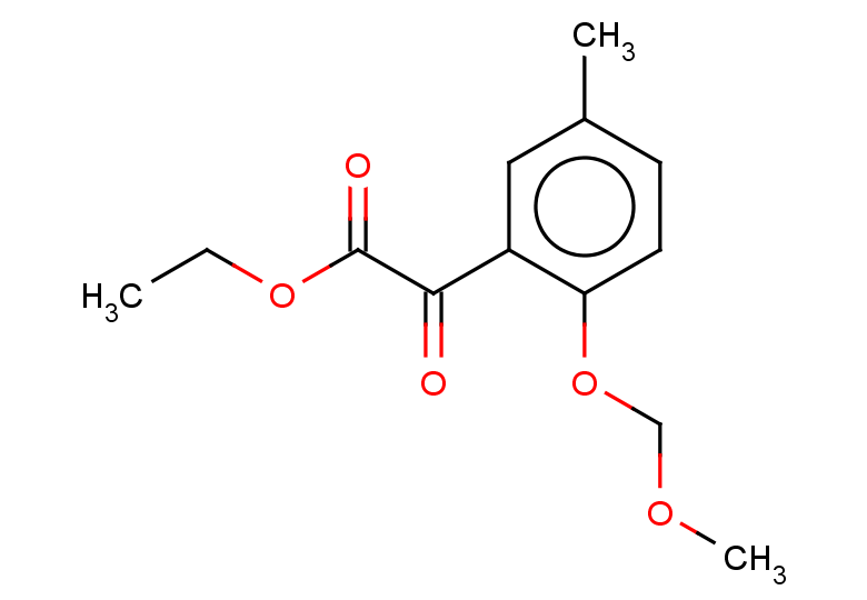 ethyl 2-[2-(methoxymethoxy)-5-methylphenyl]-2-oxoacetate