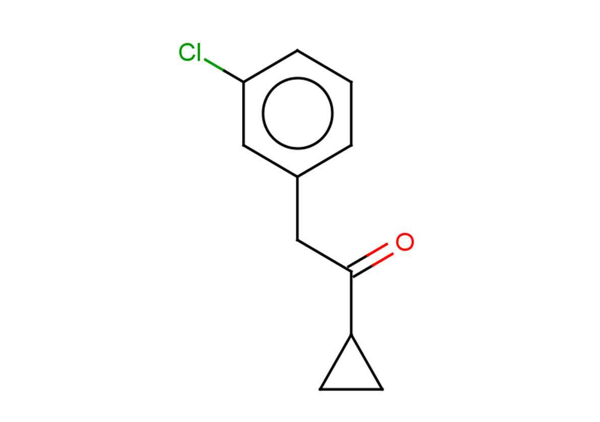 2-(3-chlorophenyl)-1-cyclopropylethan-1-one