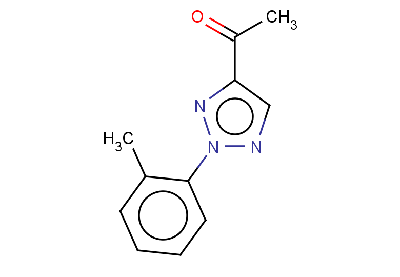 1-[2-(2-methylphenyl)-2H-1,2,3-triazol-4-yl]ethan-1-one