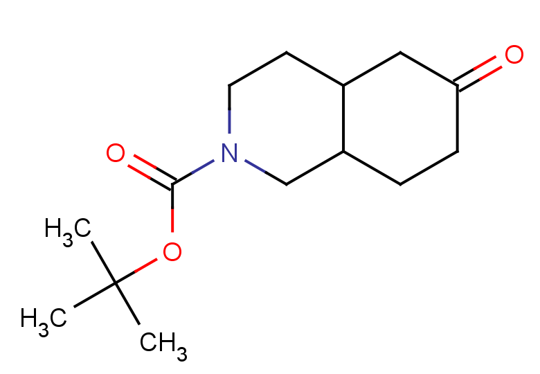 tert-butyl 6-oxo-decahydroisoquinoline-2-carboxylate, Mixture of diastereomers