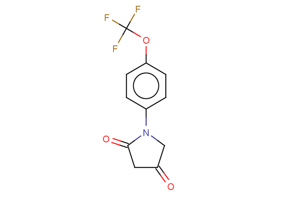 1-[4-(trifluoromethoxy)phenyl]pyrrolidine-2,4-dione