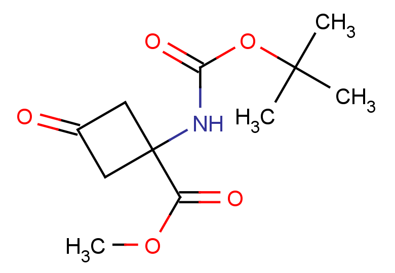 methyl 1-{[(tert-butoxy)carbonyl]amino}-3-oxocyclobutane-1-carboxylate
