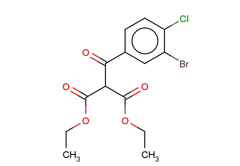 1,3-diethyl 2-(3-bromo-4-chlorobenzoyl)propanedioate