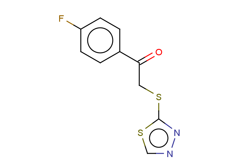 1-(4-fluorophenyl)-2-(1,3,4-thiadiazol-2-ylsulfanyl)ethan-1-one