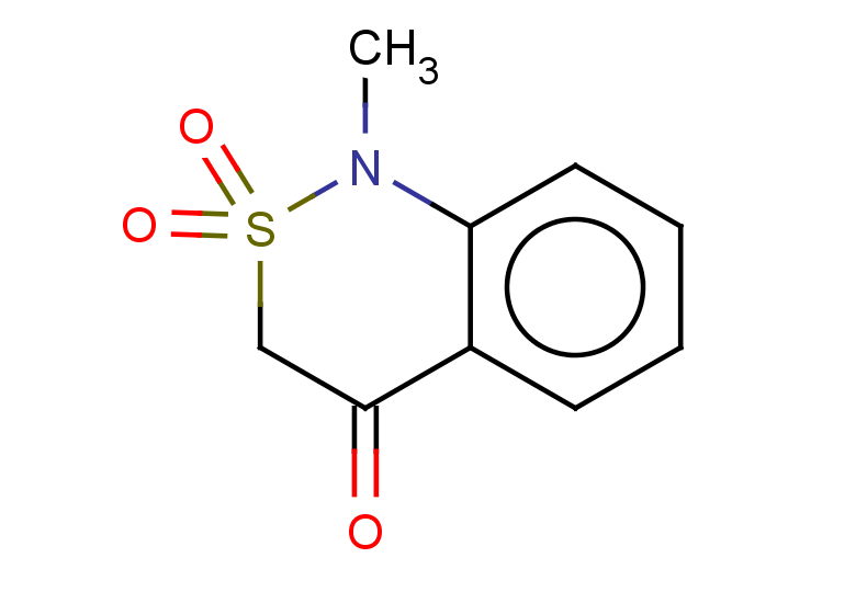 1-methyl-1H-benzo[c][1,2]thiazin-4(3H)-one 2,2-dioxide