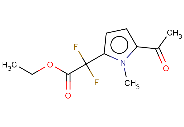 ethyl 2-(5-acetyl-1-methyl-1H-pyrrol-2-yl)-2,2-difluoroacetate