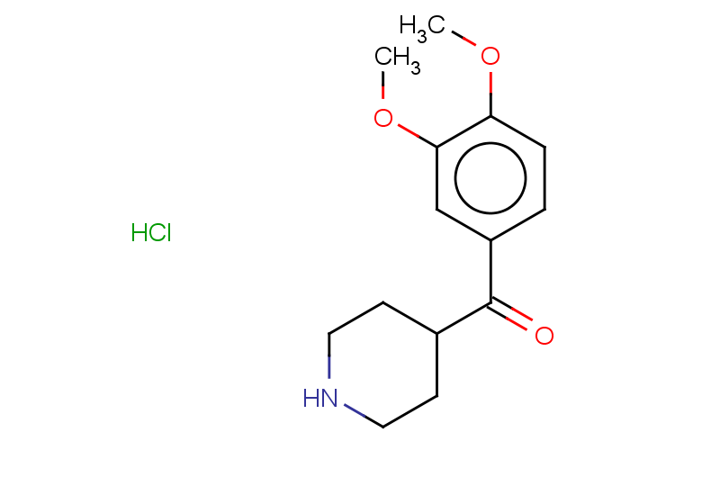 4-(3,4-dimethoxybenzoyl)piperidine hydrochloride