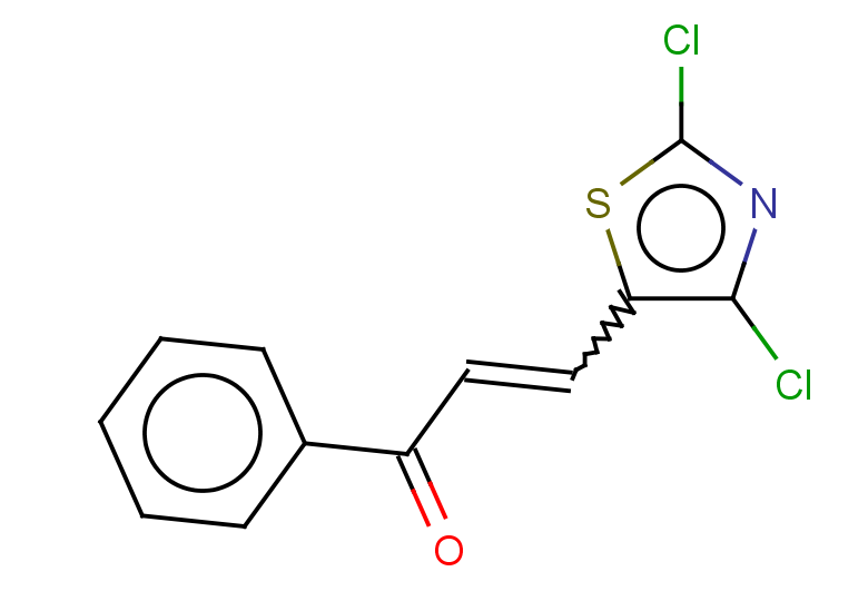 3-(dichloro-1,3-thiazol-5-yl)-1-phenylprop-2-en-1-one