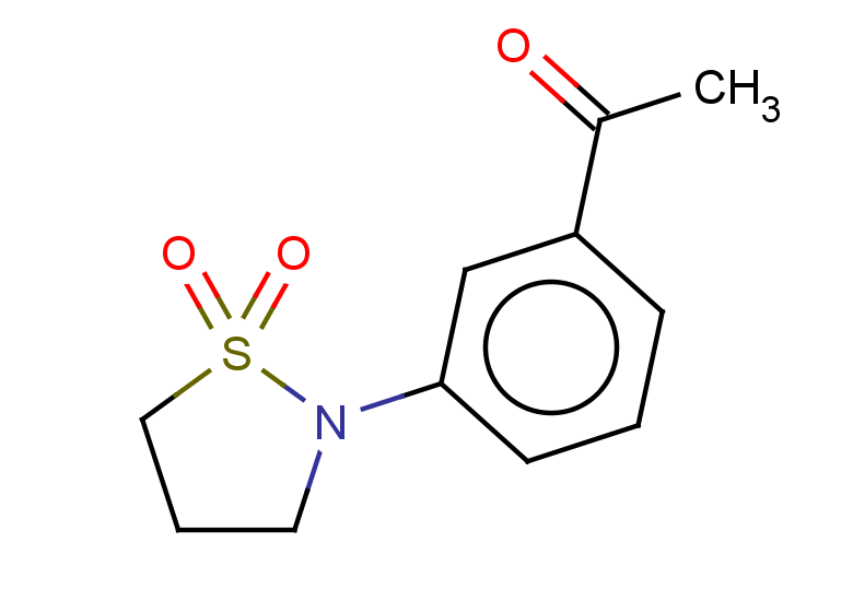 2-(3-acetylphenyl)-1,2-thiazolidine-1,1-dione