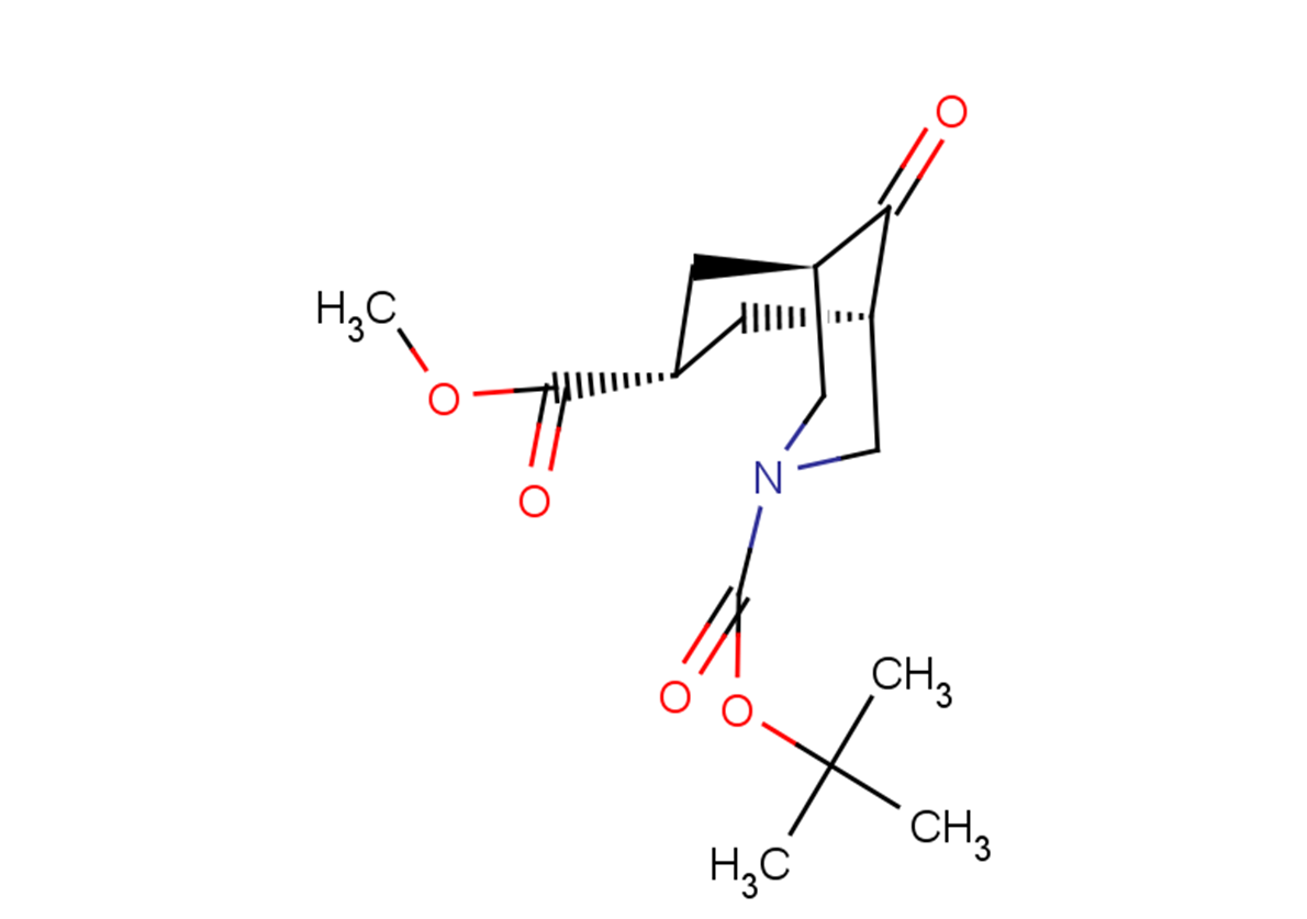 3-tert-butyl-7-methyl (1R,5S,7s)-9-oxo-3-azabicyclo[3.3.1]nonane-3,7-dicarboxylate