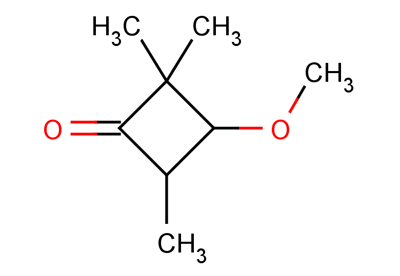 3-methoxy-2,2,4-trimethylcyclobutan-1-one
