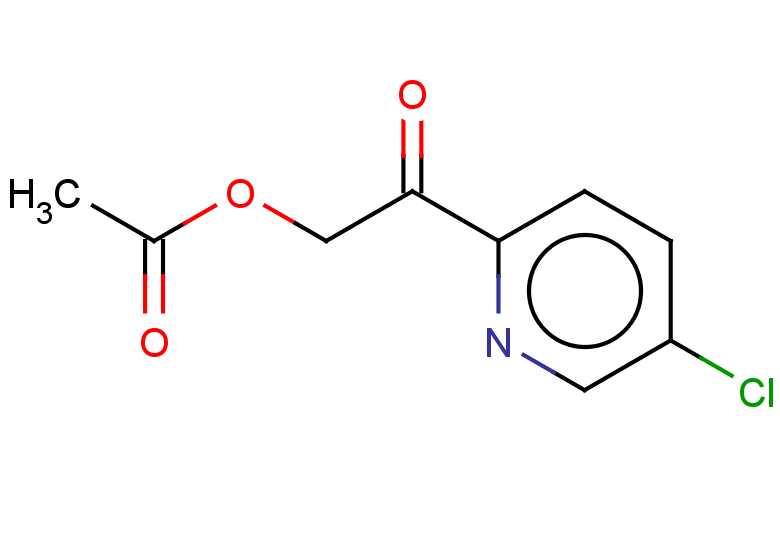 2-(5-chloropyridin-2-yl)-2-oxoethyl acetate