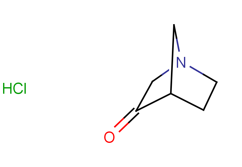 1-azabicyclo[2.2.1]heptan-3-one hydrochloride