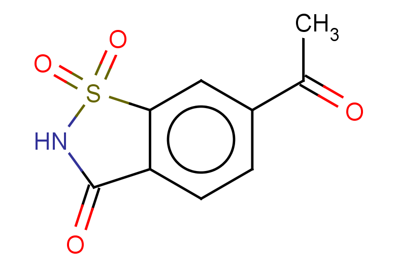 6-acetyl-2,3-dihydro-1lambda6,2-benzothiazole-1,1,3-trione