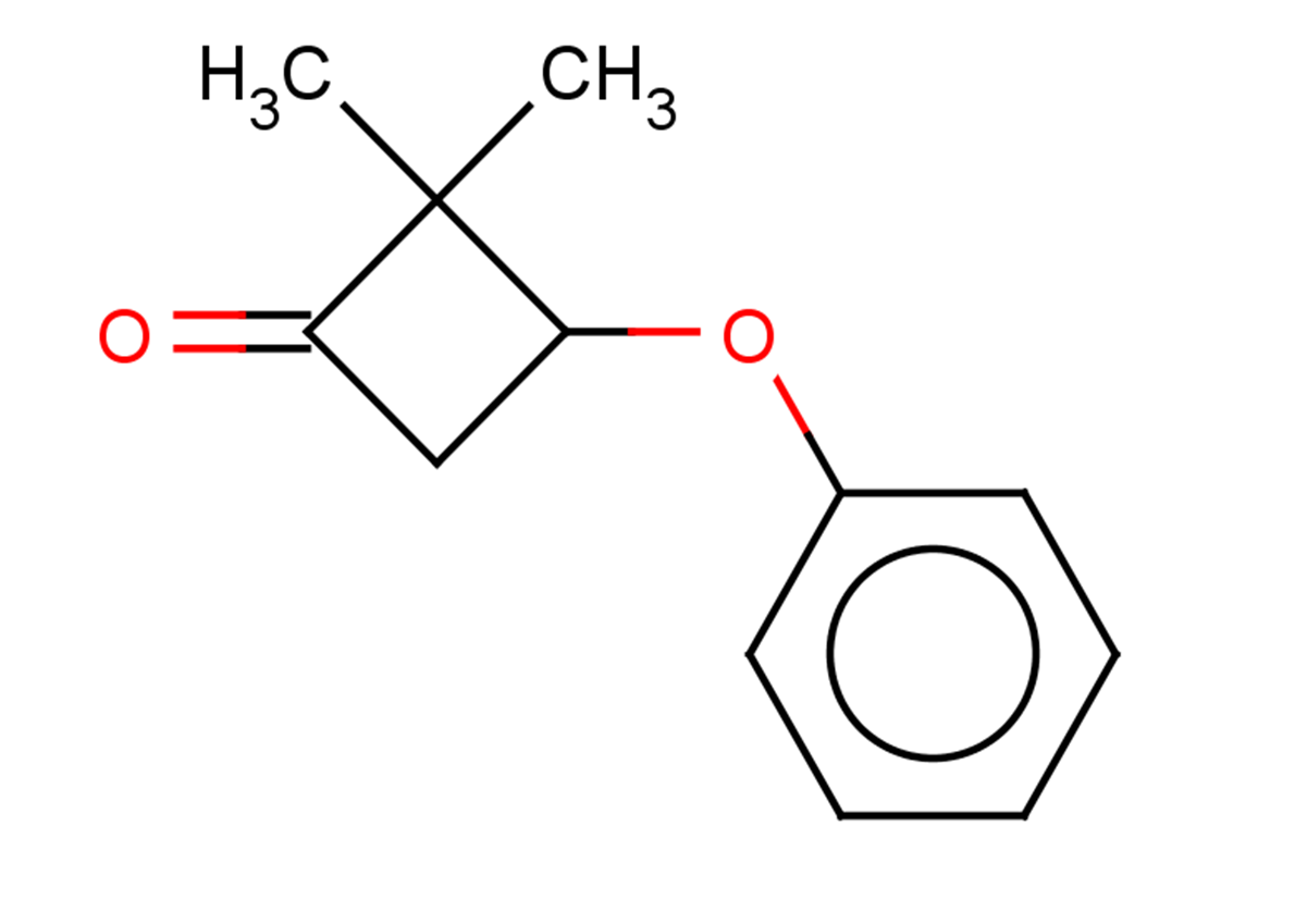 2,2-dimethyl-3-phenoxycyclobutan-1-one