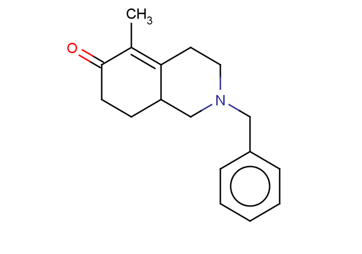 2-benzyl-5-methyl-1,2,3,4,6,7,8,8a-octahydroisoquinolin-6-one