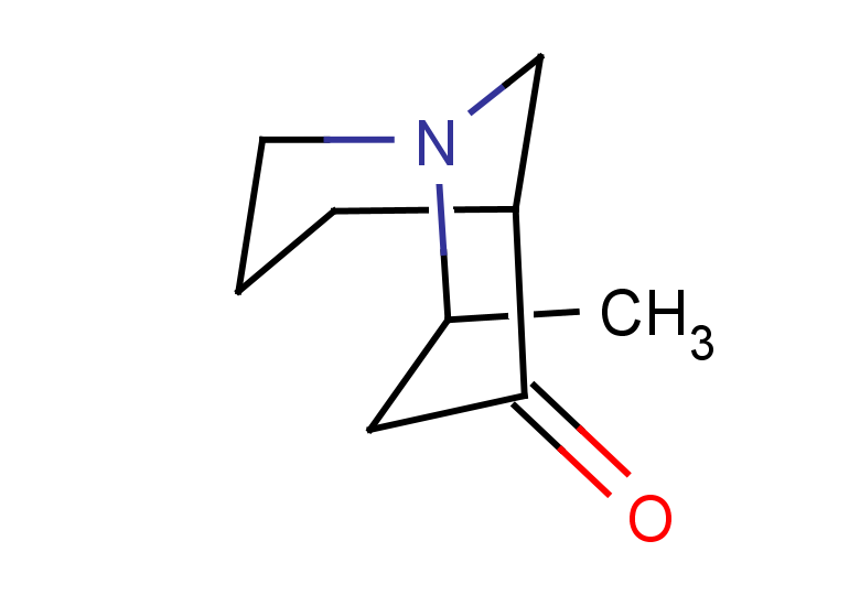 2-methyl-1-azabicyclo[3.3.1]nonan-4-one