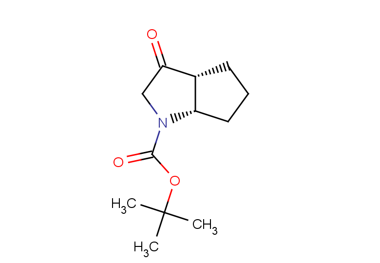 rac-tert-butyl (3aR,6aS)-3-oxo-octahydrocyclopenta[b]pyrrole-1-carboxylate, cis