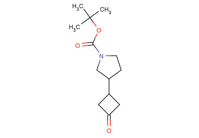 tert-butyl 3-(3-oxocyclobutyl)pyrrolidine-1-carboxylate