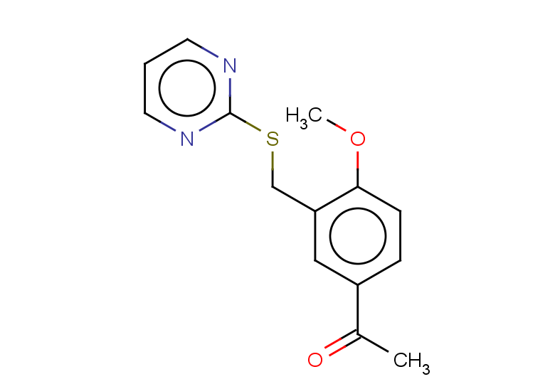 1-{4-methoxy-3-[(pyrimidin-2-ylsulfanyl)methyl]phenyl}ethan-1-one