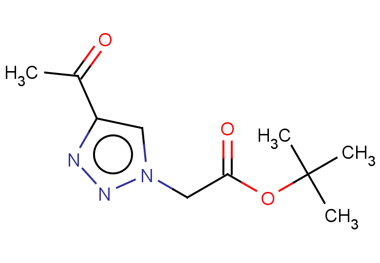 tert-butyl 2-(4-acetyl-1H-1,2,3-triazol-1-yl)acetate