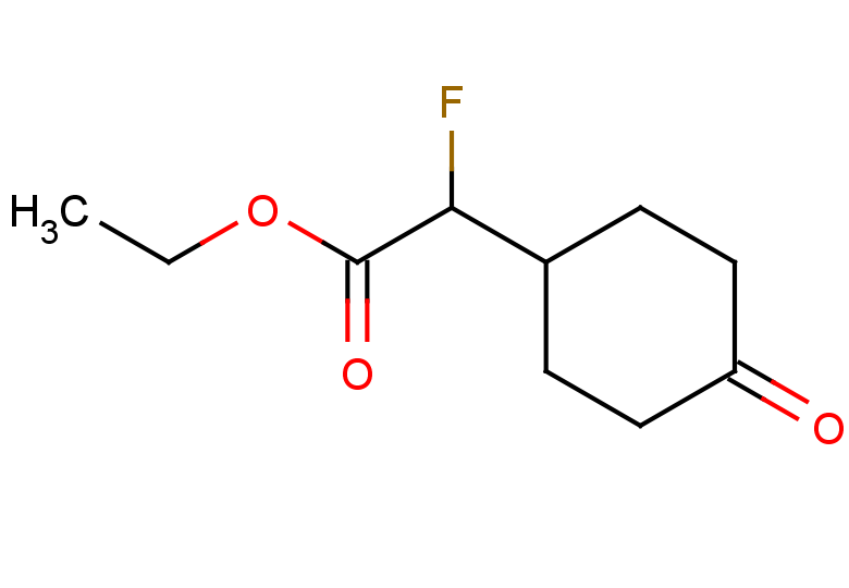 ethyl 2-fluoro-2-(4-oxocyclohexyl)acetate