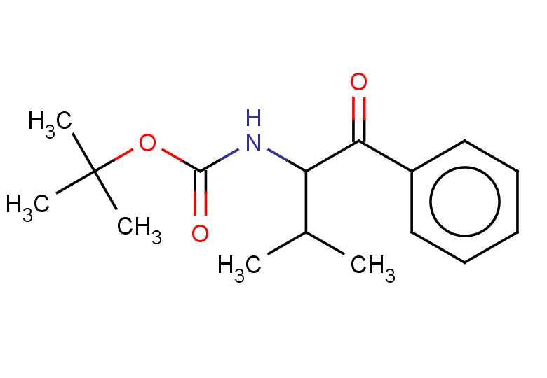 tert-butyl N-(3-methyl-1-oxo-1-phenylbutan-2-yl)carbamate
