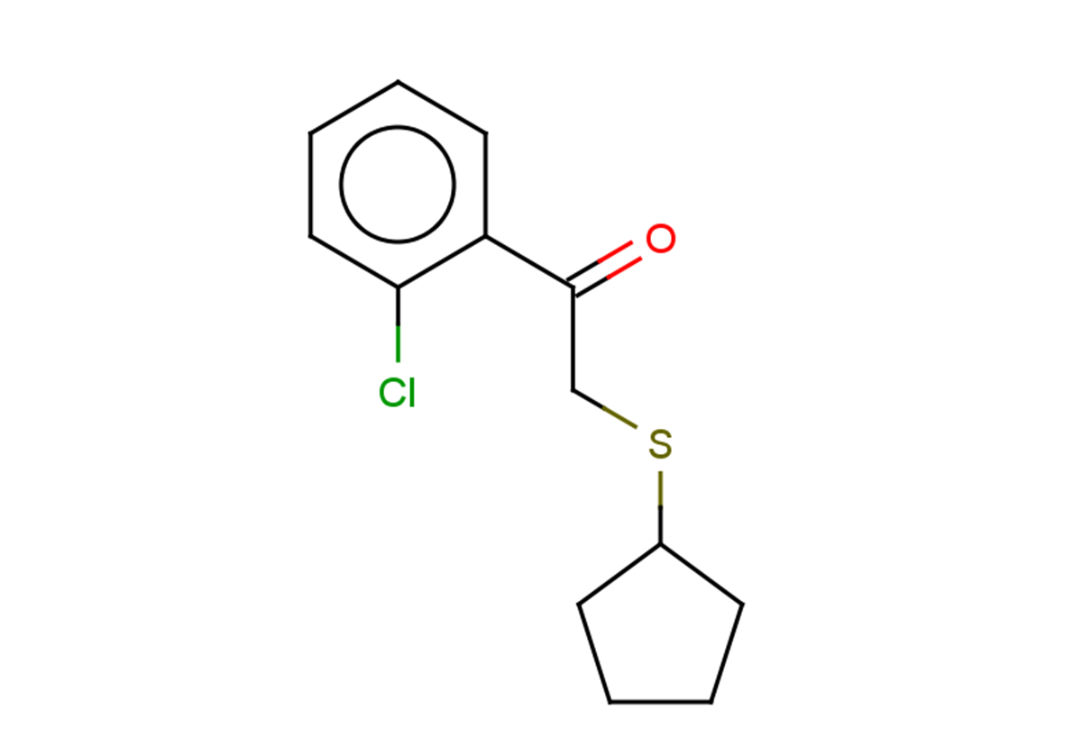 1-(2-chlorophenyl)-2-(cyclopentylsulfanyl)ethan-1-one