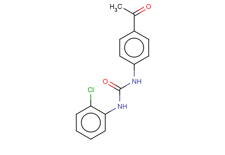 3-(4-acetylphenyl)-1-(2-chlorophenyl)urea
