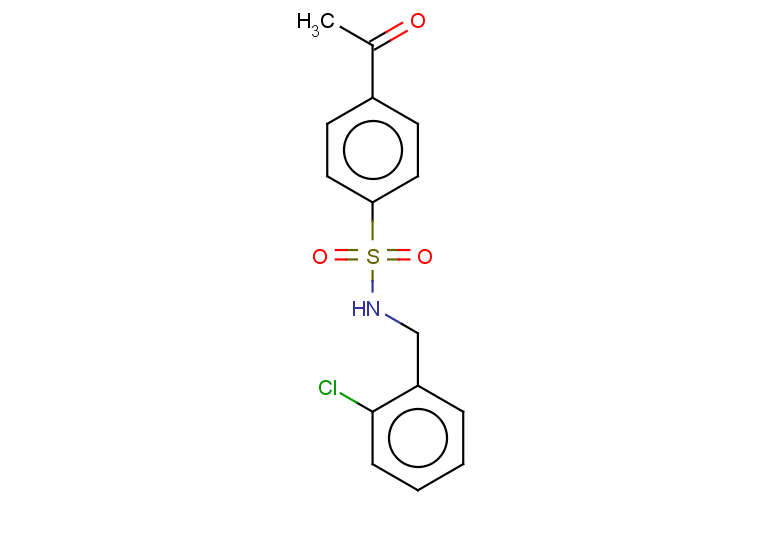 4-acetyl-N-[(2-chlorophenyl)methyl]benzene-1-sulfonamide