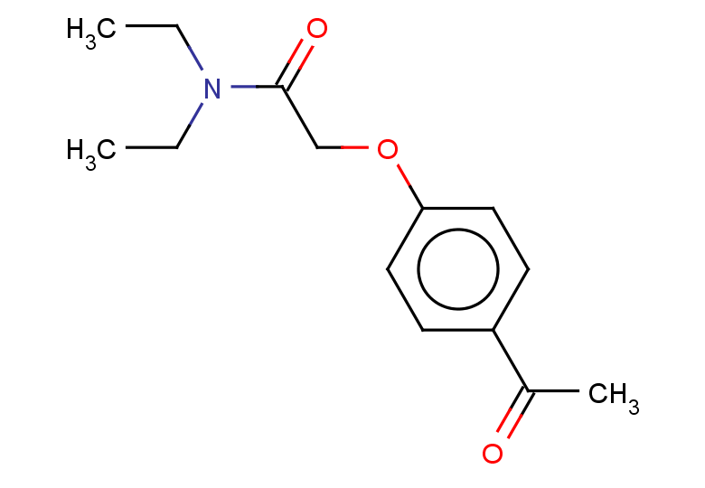 2-(4-acetylphenoxy)-N,N-diethylacetamide