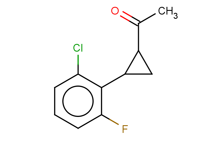 1-[2-(2-chloro-6-fluorophenyl)cyclopropyl]ethan-1-one
