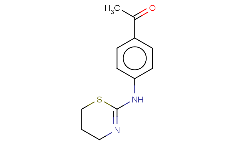 1-{4-[(5,6-dihydro-4H-1,3-thiazin-2-yl)amino]phenyl}ethan-1-one