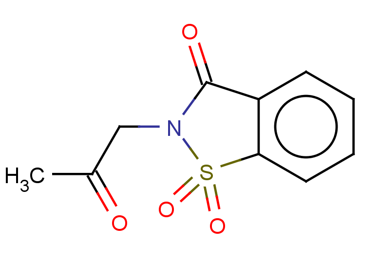 2-(2-oxopropyl)-2,3-dihydro-1,2-benzothiazole-1,1,3-trione