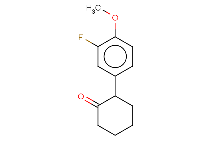 2-(3-fluoro-4-methoxyphenyl)cyclohexan-1-one