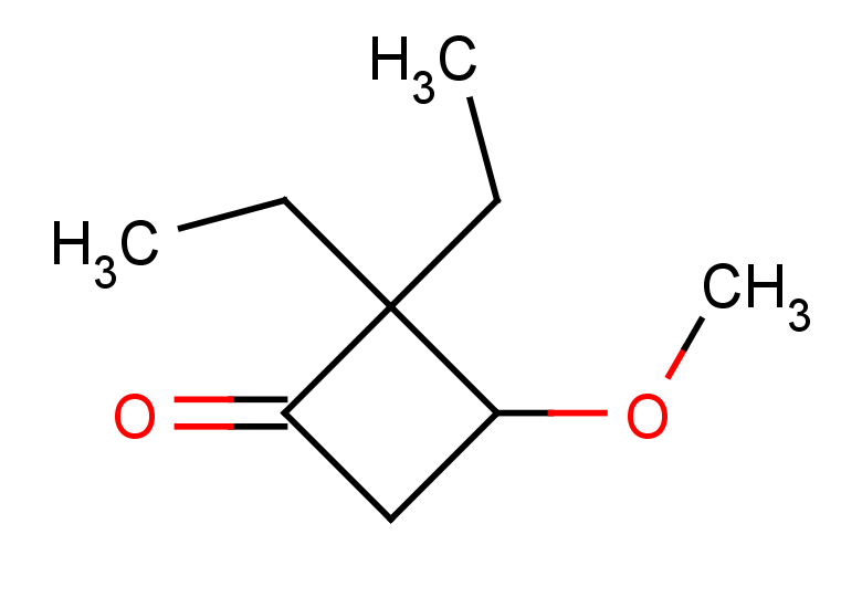 2,2-diethyl-3-methoxycyclobutan-1-one