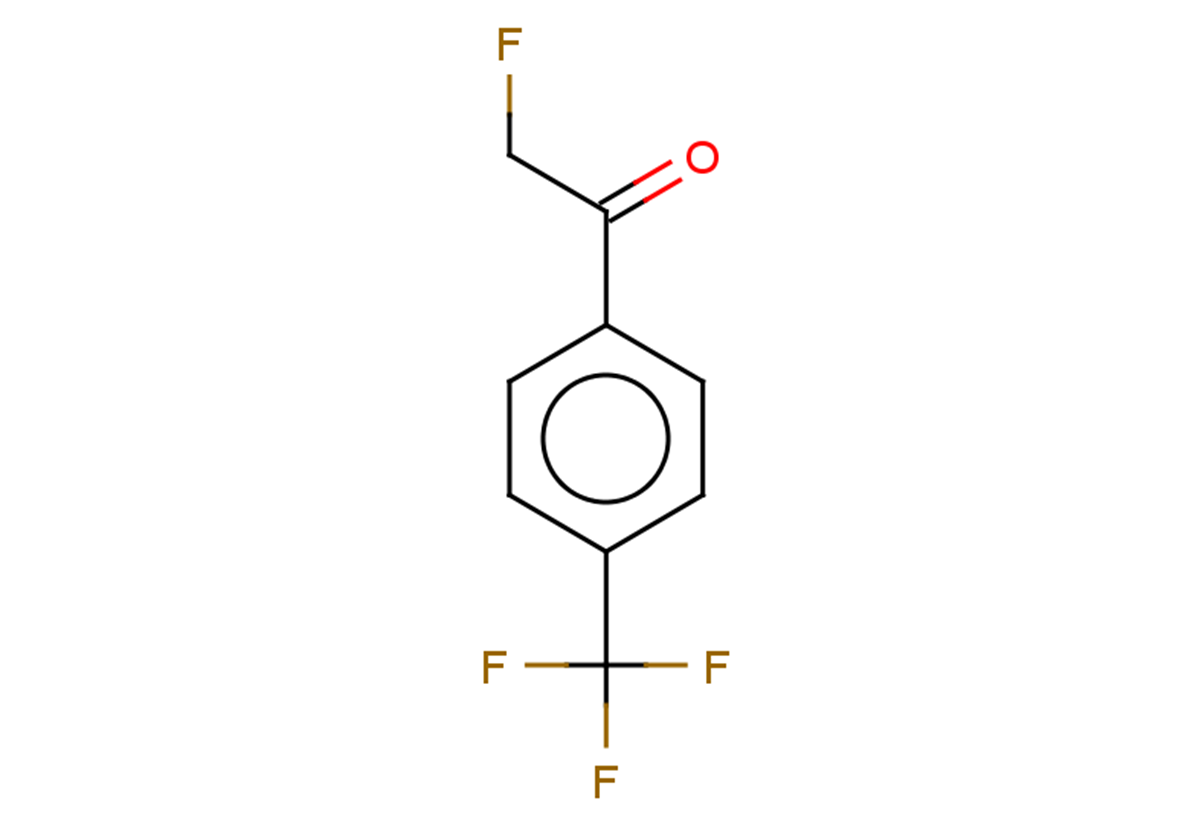 2-fluoro-1-[4-(trifluoromethyl)phenyl]ethan-1-one