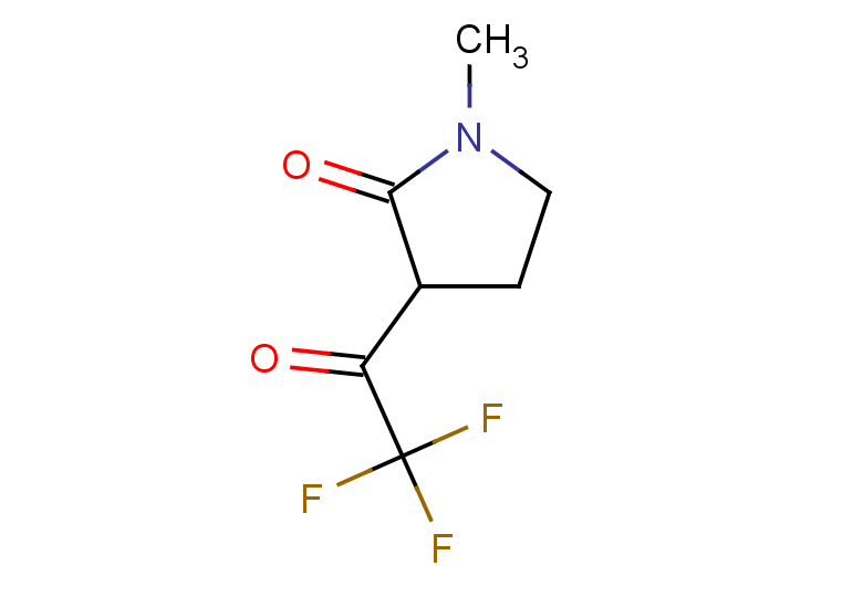 1-methyl-3-(2,2,2-trifluoroacetyl)pyrrolidin-2-one