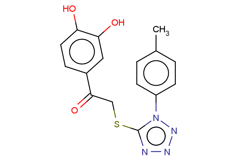 1-(3,4-dihydroxyphenyl)-2-{[1-(4-methylphenyl)-1H-1,2,3,4-tetrazol-5-yl]sulfanyl}ethan-1-one
