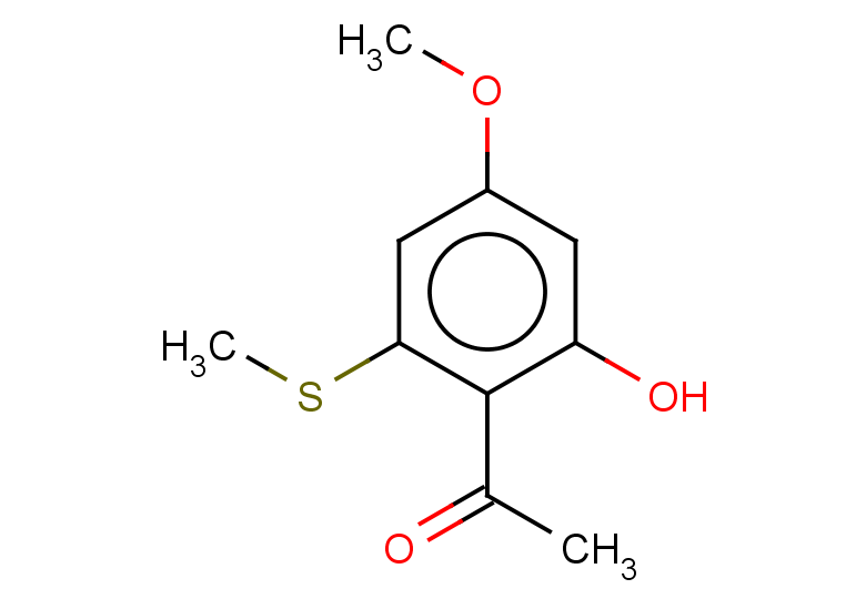 1-[2-hydroxy-4-methoxy-6-(methylsulfanyl)phenyl]ethan-1-one