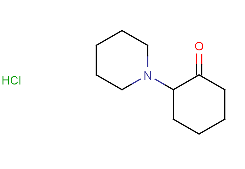 2-(piperidin-1-yl)cyclohexan-1-one hydrochloride