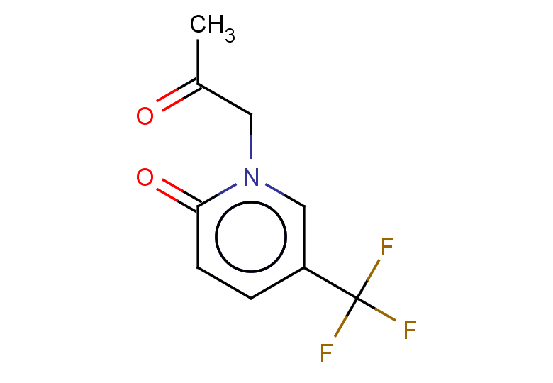 1-(2-oxopropyl)-5-(trifluoromethyl)-1,2-dihydropyridin-2-one
