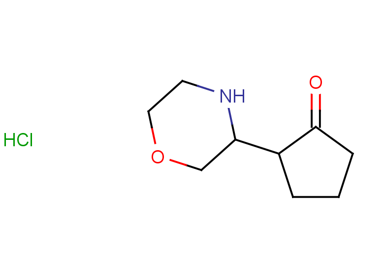 2-(morpholin-3-yl)cyclopentan-1-one hydrochloride