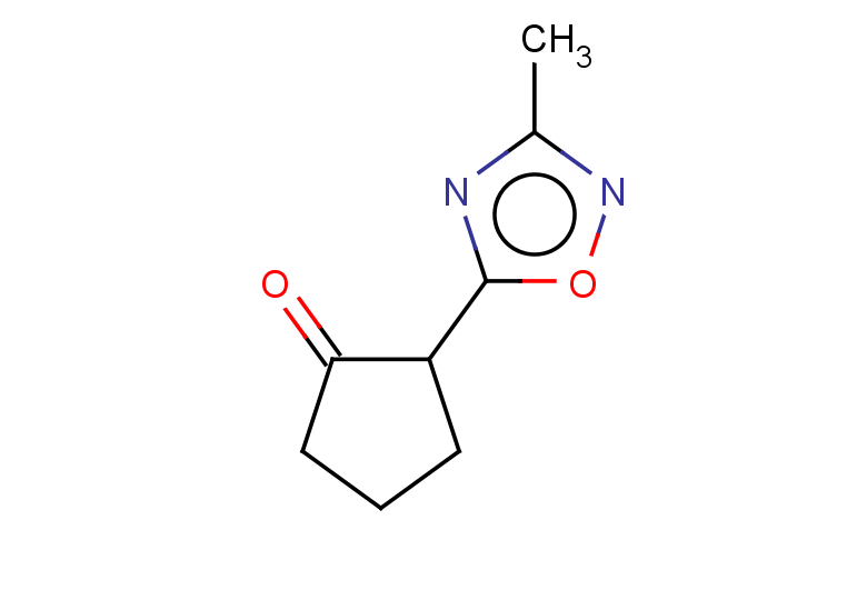 2-(3-methyl-1,2,4-oxadiazol-5-yl)cyclopentan-1-one
