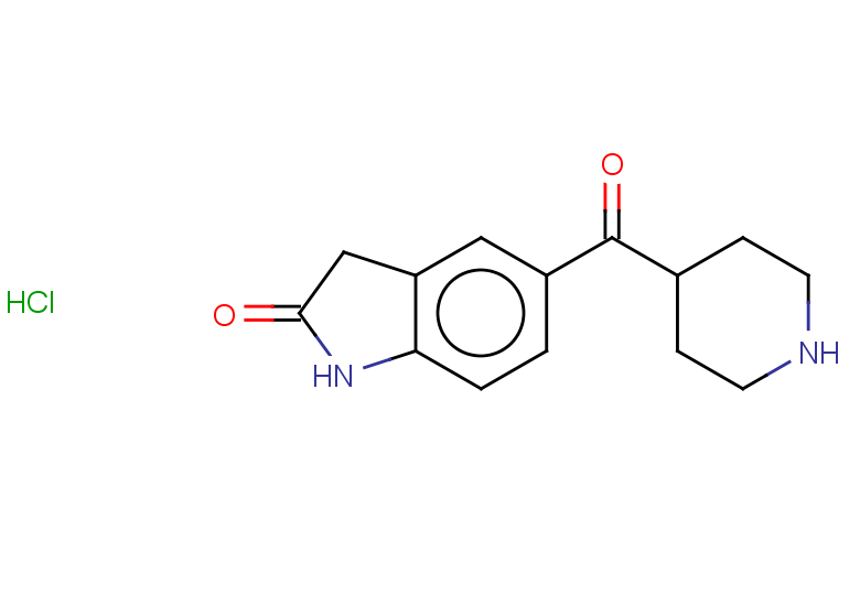 5-(piperidine-4-carbonyl)-2,3-dihydro-1H-indol-2-one hydrochloride