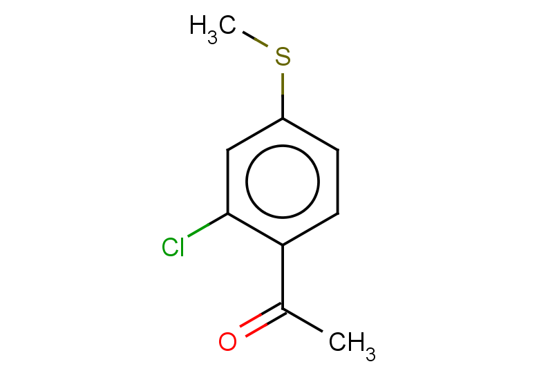 1-[2-chloro-4-(methylsulfanyl)phenyl]ethan-1-one