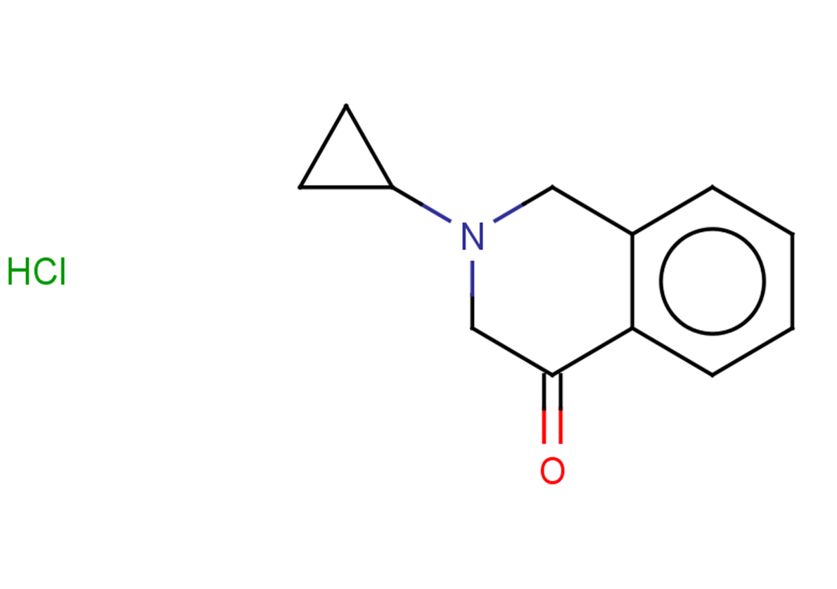 2-cyclopropyl-1,2,3,4-tetrahydroisoquinolin-4-one hydrochloride